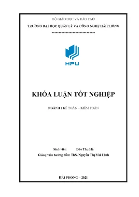 Luận văn tốt nghiệp hoàn thiện công tác kế toán vốn bằng tiền tại công ty cổ phần thiết kế và xây dựng nam phong