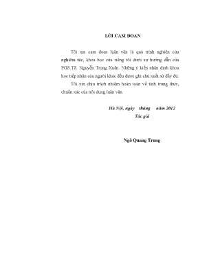 Luận văn thạc sĩ một số hạn chế trong thu hút và sử dụng đầu tư trực tiếp nước ngoài ở việt nam hiện nay