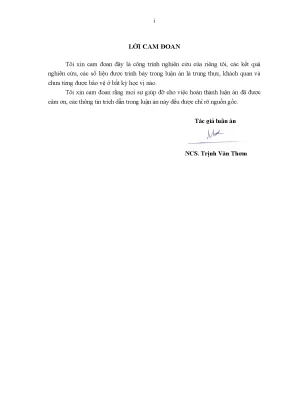 Luận án phát triển nông nghiệp tỉnh sóc trăng theo hướng bền vững