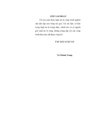 Luận án tiến sĩ đảng bộ quân đội lãnh đạo công tác tư tưởng từ năm 1960 đến năm 1968