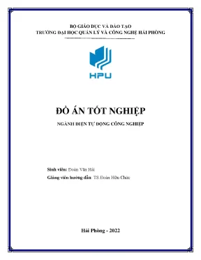 Luận văn tốt nghiệp internet kết nối vạn vật nhà thông minh và một số ứng dụng