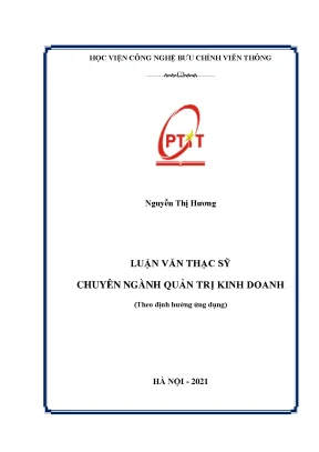 Luận văn thạc sĩ hoàn thiện hoạt động quản trị nguồn nhân lực trong cung ứng dịch vụ hành chính công tại tổng công ty bưu điện việt nam