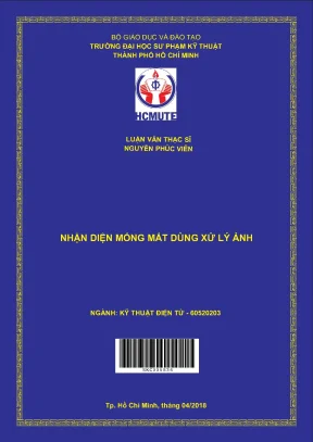 Luận văn thạc sĩ hcmute nhận diện mống mắt dùng xử lý ảnh