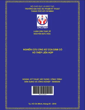 Luận văn thạc sĩ hcmute nghiên cứu ứng xử của dầm có vỏ thép liên hợp