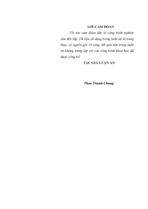 Luận án tiến sĩ nâng cao năng lực lãnh đạo nhiệm vụ huấn luyện chiến đấu của các đảng ủy lữ đoàn tàu hải quân giai đoạn hiện nay