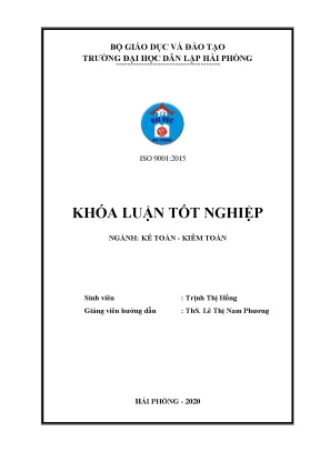Luận văn tốt nghiệp hoàn thiện tổ chức công tác kế toán doanh thu chi phí và xác định kết quả kinh doanh tại công ty cổ phần tư vấn đầu tư và xây dựng 568