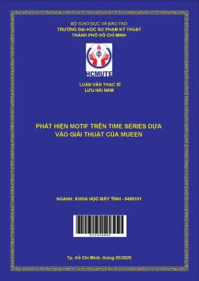 Luận văn thạc sĩ hcmute phát hiện motif trên time series dựa vào giải thuật của mueen