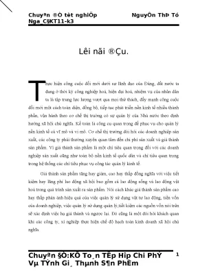 Luận văn tốt nghiệp kế toán tập hợp chi phí sản xuất và tính giá thành sản phẩm tại công ty tnhh xây dựng và thương mại cdt