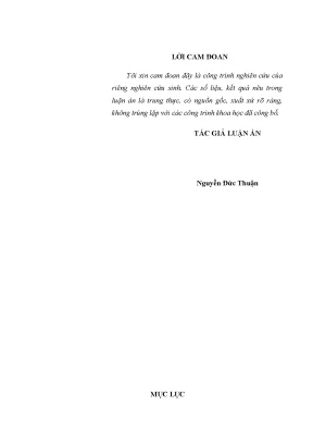 Luận án tiến sĩ phát huy nhân tố con người của sĩ quan chỉ huy tham mưu trong xây dựng hệ thống thông tin liên lạc quân sự hiện nay