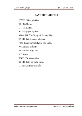 Luận văn tốt nghiệp kế toán nguyên vật liệu ở công ty cổ phần tư vấn xây dựng và thương mại thủ đô