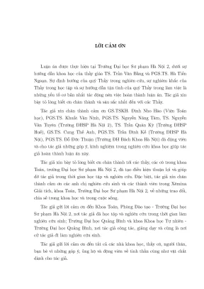 Luận án nghiệm β nhớt của phương trình hamilton jacobi và ứng dụng trong bài toán điều khiển tối ưu