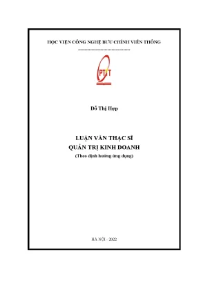 Luận văn thạc sĩ nâng cao chất lượng nguồn nhân lực tại viễn thông hải dương