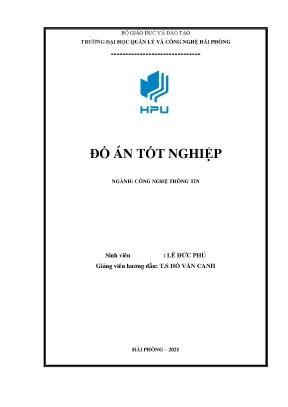 Luận văn tốt nghiệp tìm hiểu và xây dựng một phương pháp phát hiện phần mềm cài cắm để chặn thu tin bí mật qua mạng internet