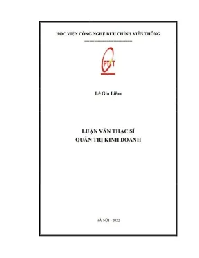 Luận văn thạc sĩ hoạt động truyền thông thương hiệu vnpt trên địa bàn tỉnh ninh bình