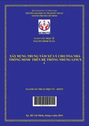 Luận văn thạc sĩ hcmute xây dựng trung tâm xử lý cho tòa nhà thông minh trên hệ thống nhúng linux