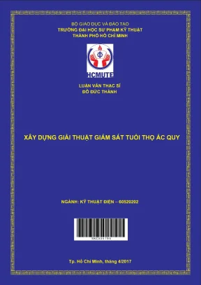 Luận văn thạc sĩ hcmute sử dụng phần mềm psse nghiên cứu ảnh hưởng của vị trí đặt thiết bị facts trên lưới điện khu vực miền nam