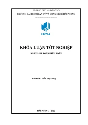 Luận văn tốt nghiệp hoàn thiện tổ chức kế toán vốn bằng tiền tại công ty tnhh sản xuất và dich vụ thương mại tân vũ