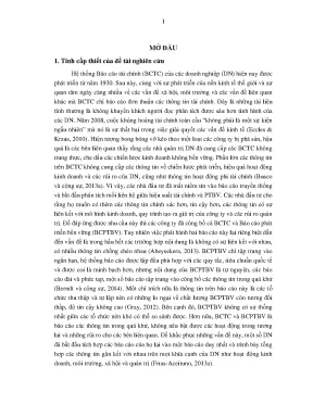 Luận án nghiên cứu các nhân tố ảnh hưởng đến áp dụng báo cáo tích hợp tại các doanh nghiệp niêm yết trên thị trường chứng khoán việt nam