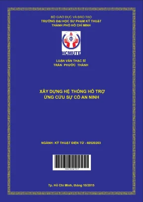 Luận văn thạc sĩ hcmute xây dựng hệ thống hỗ trợ cảnh báo sự cố an ninh
