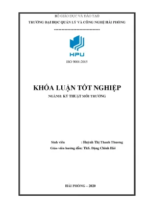 Luận văn tốt nghiệp nghiên cứu những tác động đến môi trường của nhà máy sản xuất sơn và đề xuất các biện pháp xử lý
