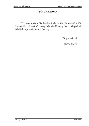 Luận văn tốt nghiệp các giải pháp nhằm nâng cao hiệu quả sử dụng vốn lưu động tại công ty cp may đức giang