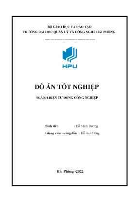 Luận văn tốt nghiệp nghiên cứu mô hình sản xuất dùng xi lanh thuỷ lực để phân loại sản phẩm