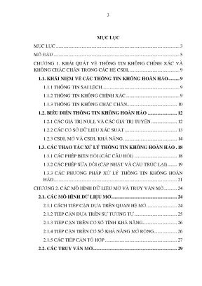 Luận văn thạc sĩ biểu diễn và xử lý các truy vấn trong cơ sở dữ liệu quan hệ mờ luận văn ths công nghệ thông tin 1 01 10
