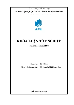 Luận văn tốt nghiệp hoàn thiện hoạt động marketing mix nhằm thúc đẩy tiêu thụ sản phẩm của công ty tnhh thiết bị phụ tùng ô tô trung kiên