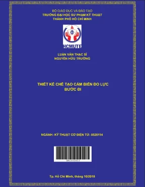 Luận văn thạc sĩ hcmute thiết kế chế tạo cảm biến đo lực bước đi