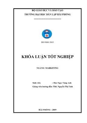 Luận văn tốt nghiệp hoạt động marekting của công ty cổ phần thương mại vận tải đức tiến thực trạng và giải pháp