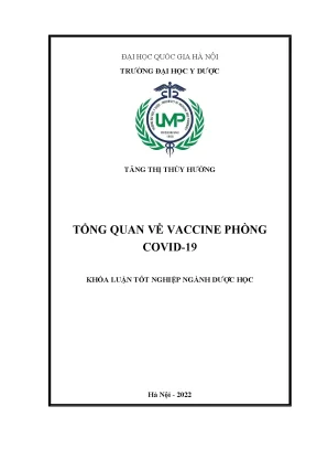 Luận văn tốt nghiệp tổng quan về vaccine phòng covid 19