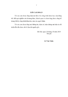 Luận án tiến sĩ phát triển và xây dựng tham số an toàn cho hệ chữ kí số trên bài toán logarit rời rạc theo modul hợp số