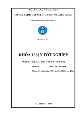 Luận văn tốt nghiệp giải pháp nâng cao chất lượng dịch vụ ăn uống tại nhà hàng hải đăng
