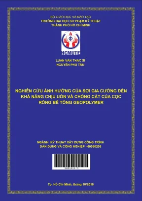 Luận văn thạc sĩ hcmute nghiên cứu ảnh hưởng của sợi gia cường đến khả năng chịu uốn và chống cắt của cọc rỗng bê tông geopolymer