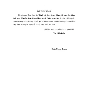 Luận án đánh giá thực trong đánh giá năng lực tiếng anh giao tiếp của sinh viên đại học ngành ngôn ngữ anh