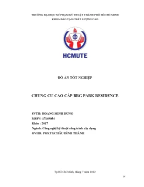 Đồ án tốt nghiệp chung cư cao cấp brg park residence