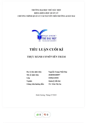 Ứng dụng viễn thám phân tích biến động lớp phủ khu vực thành phố đông hà tỉnh quảng trị