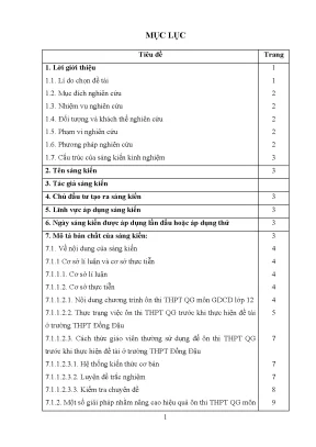 Skkn một số giải pháp nhằm nâng cao hiệu quả ôn thi thpt quốc gia môn giáo dục công dân trong chủ đề dạy học công dân với pháp luật
