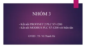 Tiểu luận kết nối profinet 2 plc s7 1200 kết nối modbus plc s7 1200 với biến tần