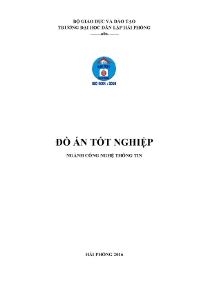 Đồ án tốt nghiệp áp dụng các kỹ thuật trong big data vào lưu trữ dữ liệu