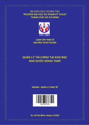 Quản lý tài chính tại kho bạc nhà nước đồng tháp