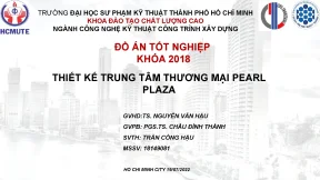 Đồ án tốt nghiệp thiết kế trung tâm thương mại pearl plaza