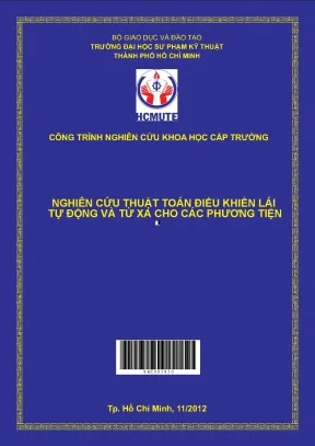 Hcmute nghiên cứu thuật toán điều khiển lái tự động và từ xa cho các phương tiện