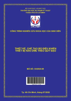 Hcmute thiết kế chế tạo bộ điều khiển thiết bị hàn ống theo quỹ đạo