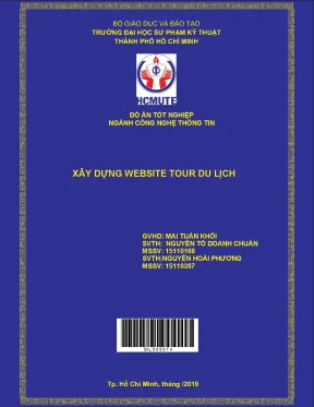 Đồ án hcmute xây dựng website tour du lịch