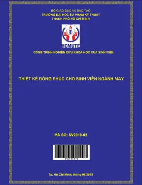 Hcmute thiết kế đồng phục xưởng cho sinh viên ngành may