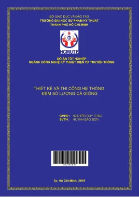 Đồ án hcmute thiết kế và thi công hệ thống đếm số lượng cá giống