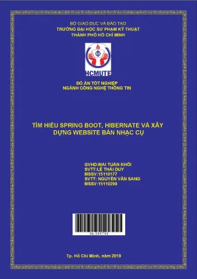 Đồ án hcmute tìm hiểu spring boot hibernate và xây dựng website bán nhạc cụ