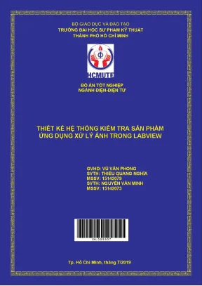 Đồ án hcmute thiết kế hệ thống kiểm tra sản phẩm ứng dụng xử lý ảnh trong labview