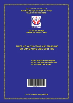 Đồ án hcmute thiết kế và thi công máy massage sử dụng xung điện sinh học